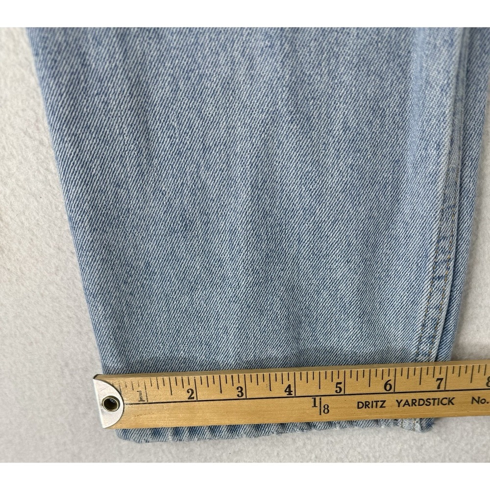 Ralph Lauren Polo Jeans Co. Womens 8/29 Mid-Rise Stretch Denim Blue Relaxed Fit - Picture 5 of 11